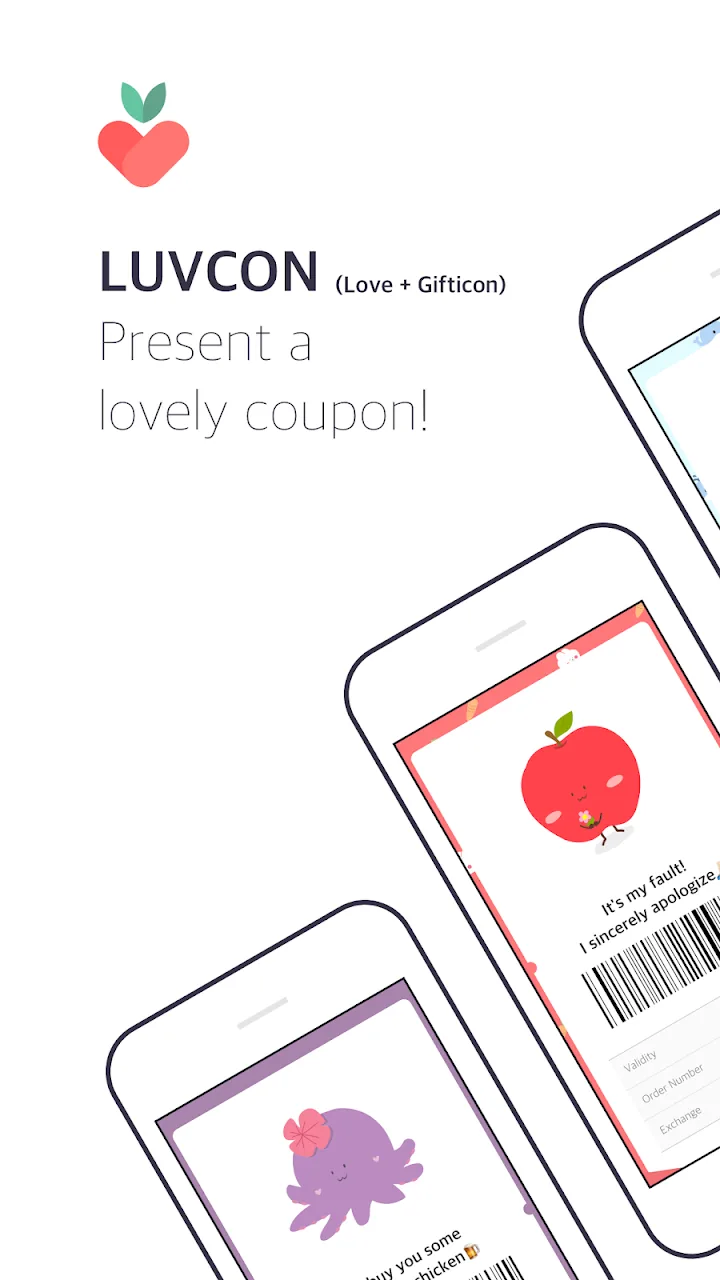 Cute couple coupons made with Luvcon