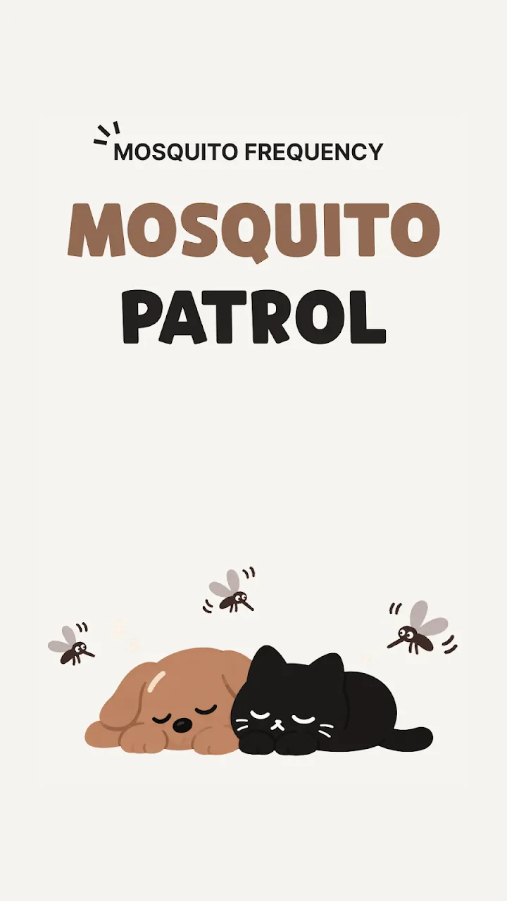 Mosquito Patrol key visual and frequency slider